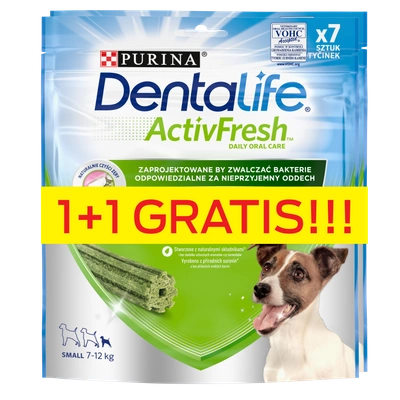 Purina Dentalife Activefresh Small 115g+115g GRATIS