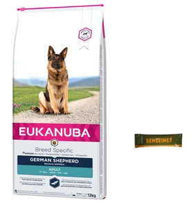 EUKANUBA Adult German Shepherd 12kg + Senseine 9g GRATIS