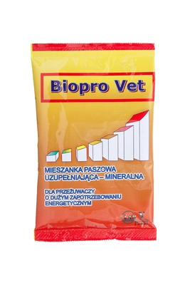  Lab-v Biopro Vet - Mieszanka Paszowa Uzupełniająca Mineralna Dla Przeżuwaczy O Dużym Zapotrzebowaniu Energetycznym 120g