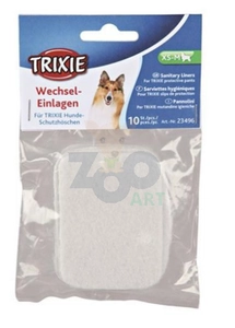 TRIXIE Wkłady do majtek ochronnych dla suczki 10szt. (rozmiary XS-M)