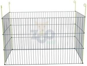 ZOLUX zagroda metalowa dla gryzoni - prostokątna szara