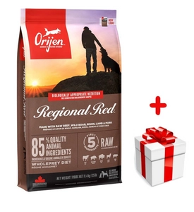ORIJEN Regional Red Dog 11,4kg + niespodzianka dla psa GRATIS!