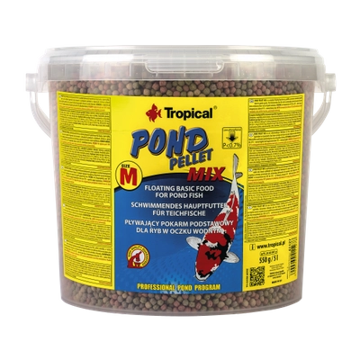 TROPICAL Pond Pellet Mix Size M 5L\550g