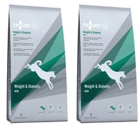 TROVET WRD Weight & Diabetic (dla psa) 2x12,5kg