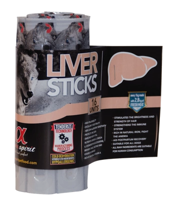 Alpha Spirit Liver Sticks Blistry 160g wątroba