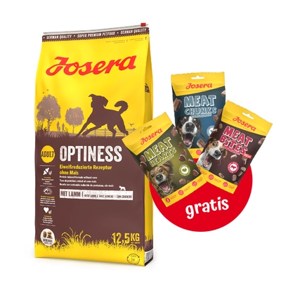 JOSERA Optiness 12,5kg + 3x Mix Treats GRATIS!!