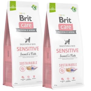 BRIT CARE Sustainable Sensitive Insect & Fish 2x12kg