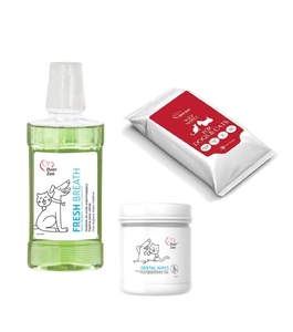 OVER ZOO zestaw pielęgnacyjny dla psa - chusteczki GRATIS