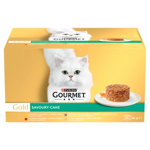 Purina Gourmet Gold Karma dla kotów Savoury Cake 48 x 85 g