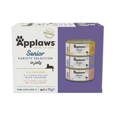  APPLAWS Cat Multipack Senior 6x70g PUSZKA