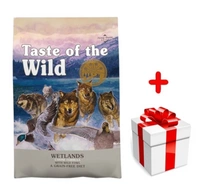 TASTE OF THE WILD Wetlands 12,2kg + niespodzianka dla psa GRATIS!