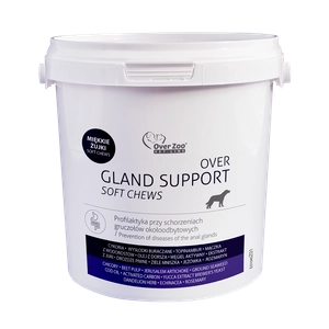 OVER Gland Support soft chews - na gruczoły około odbytowe -  90 żujek