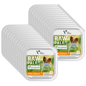 Vetexpert Raw Paleo Pate Mini Adult Turkey 24x150g - indyk tacka