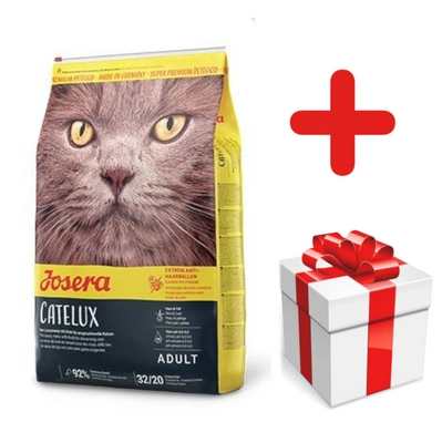 JOSERA Catelux 10kg + niespodzianka dla kota GRATIS!