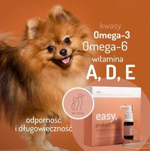 Easy. Olej konopny dla psów i kotów Protect do 20kg