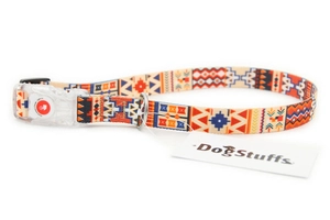 DogStuffs Obroża z klamrą LED 20mm/35-50cm Boho