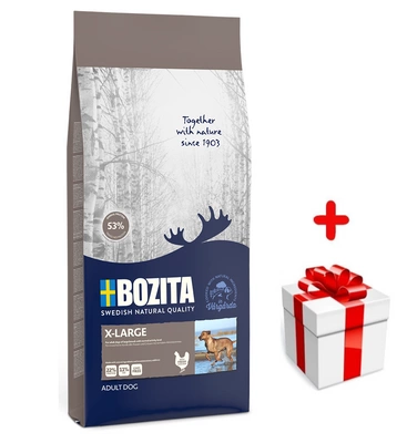 BOZITA Dog Original X Large 12kg + niespodzianka dla psa GRATIS!