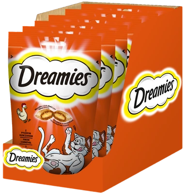 DREAMIES 6x60g - przysmak dla kota z pysznym kurczakiem