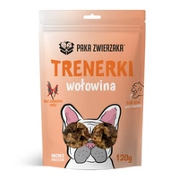 PAKA ZWIERZAKA -Trenerki Wołowina 120g