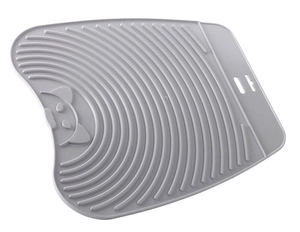 STEFANPLAST Dywanik pod kuwetę, szary, 39 x 35 cm