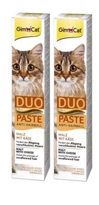 GIMBORN Gim Cat Pasta Anti-Hairball Duo malt z serem 2x50g 