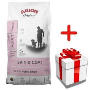 ARION Original Skin & Coat Adult Salmon and Rice Small Breed 2kg + NIESPODZIANKA DLA PSA GRATIS!!