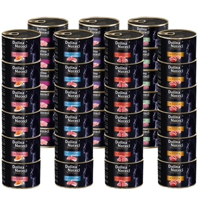 Dolina Noteci Premium  dla kota MIX SMAKÓW 42x185g