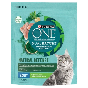 PURINA ONE DualNature Natural Defense Adult Karma dla dorosłych kotów indyk 750g