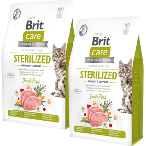 BRIT Care Cat Grain-Free Sterilized Immunity Support 2x400g