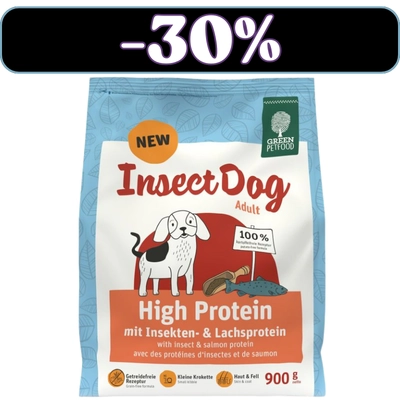 GREEN PETFOOD InsectDog High Protein 900g 