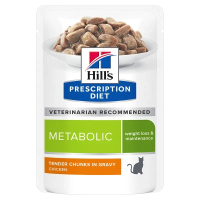 HILL'S PD Prescription Diet Feline Metabolic 24x85g saszetka