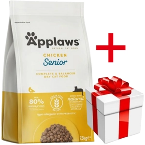 Applaws Senior Chicken Sucha Karma dla seniora 7,5kg + niespodzianka dla kota GRATIS!