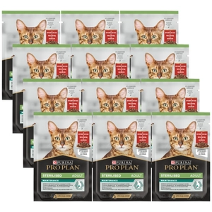 Purina Pro Plan Sterilised z wołowiną dla kota 12x85g