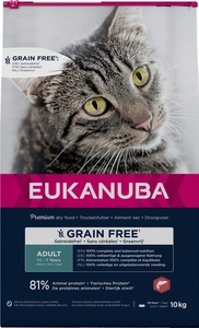 EUKANUBA  Grain Free adult salmon 10kg