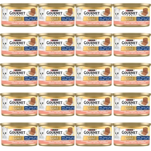 Purina Gourmet Gold mus z łososiem 72x85g