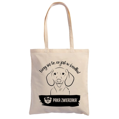 PAKA ZWIERZAKA- Torba bawełniana  