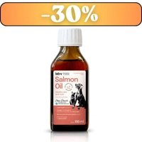 Lab-v Olej z Łososia 100% Dla Psa i Kota w Każdym Wieku 100ml Tłoczony Na Zimno