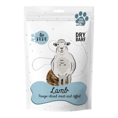 PAKA ZWIERZAKA - Przysmak liofilizowany Lio PEPE Lamb (jagnięce płuco) 50g