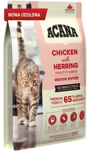 ACANA Indoor Entree Cat 4,5kg /Opakowanie uszkodzone (2301,3245) !!!