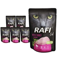 RAFI Cat Adult z indykiem 10x100g