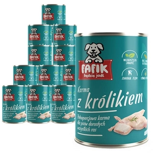 Fafik Karma z królikiem 12x400g