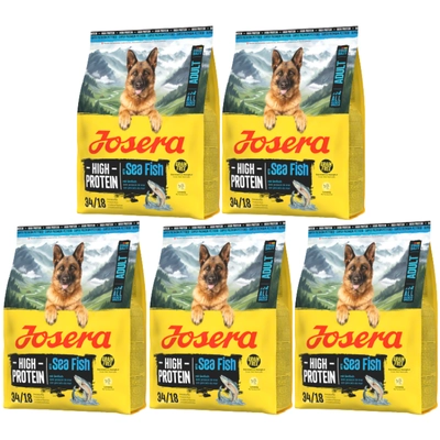 JOSERA High Protein Adult Sea Fish 5x900g 