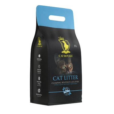 Cat Royale Naturalny żwirek bentonitowy 5l-4kg /Opakowanie uszkodzone (2458) !!!