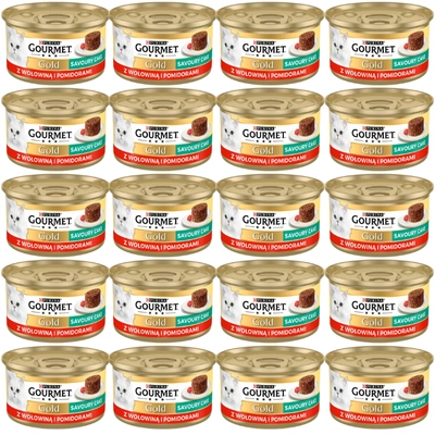 Purina Gourmet Gold wołowina w pomidorach 72x85g
