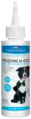 FRANCODEX płyn do przemywania oczu psów i kotów 125ml