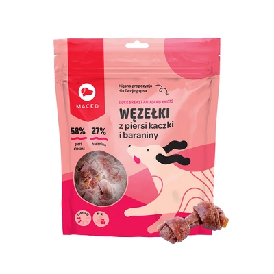 MACED miękki węzeł baranina 6cm - 500g