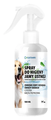 EUROWET Spray do higieny jamy ustnej z czystkiem i miętą pieprzową 100ml