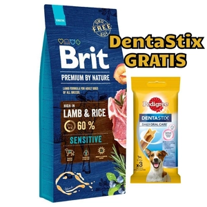 BRIT Premium By Nature Sensitive Lamb 15kg
