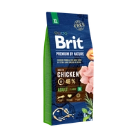 BRIT Premium By Nature Adult XL 15kg / Opakowanie uszkodzone (4541) !!!