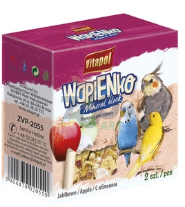 VITAPOL Wapienka dla ptaków jabłkowe 2szt.